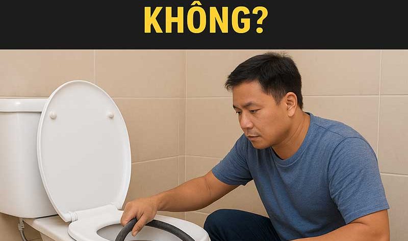 Bí mật ít ai biết: Có thể hút bể phốt trực tiếp từ bồn cầu không?