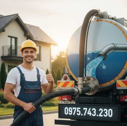 Hút bể phốt định kỳ: Việc nhỏ giúp tránh rắc rối lớn!