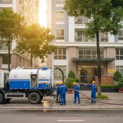 Hút bể phốt tại Cầu Giấy – Giải pháp sạch sẽ, an tâm cho gia đình